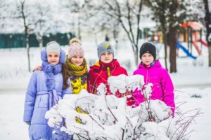 выпускной альбом зимняя фотосессия для школьников