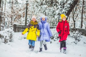 выпускной альбом зимняя фотосессия для школьников