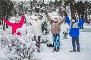 выпускной альбом зимняя фотосессия для школьников