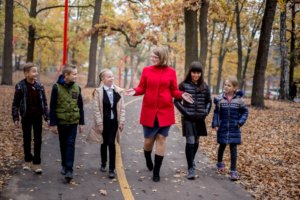 выпускной альбом осенняя фотосессия для детей в школе