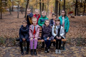 выпускной альбом осенняя фотосессия для детей в школе
