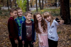 выпускной альбом осенняя фотосессия для детей в школе