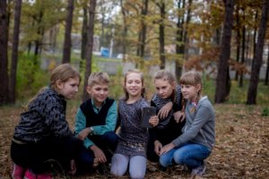 выпускной альбом осенняя фотосессия для детей в школе