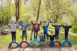 весенняя фотосессия в детском саду віпускной альбом для детского сада